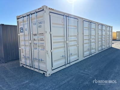 2026 40 ft High Cube Multi-Door One-Way High Cube Multi-Door Conteneur de stockage