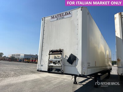 2010 Krone SZ T/A Van Trailer