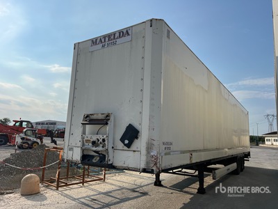 2010 Krone SZ T/A Van Trailer