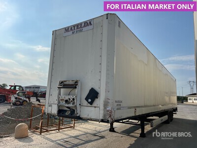 2010 Krone SZ T/A Van Trailer