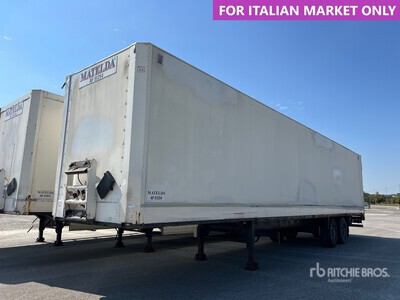 2010 Krone SZ T/A Van Trailer