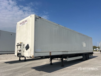 2010 Krone SZ T/A Van Trailer