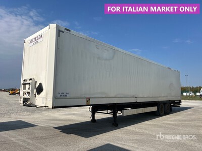 2010 Krone SZ T/A Van Trailer