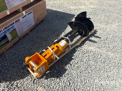 2026 GIYI Cat 303 Extension Rod Excavator Auger (Unused)