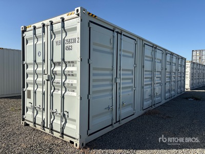 2026 40 ft High Cube Multi-Door 40 Ft One-Way High Cube Storage Container (Unused)
