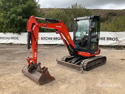 2020 Kubota U27-4 300mm Bucket Mini Excavator