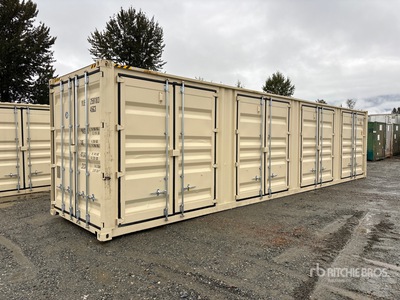 2026 40 ft High Cube Multi-Door Container per stoccaggio