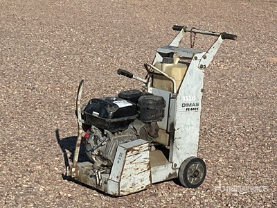 2004 Dimas FS400C Scie A Sol Walk-Behind Saw