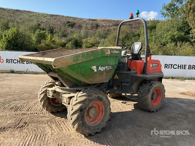 2019 Ausa D600APG 6 ton 4x4 Swivel Dumper