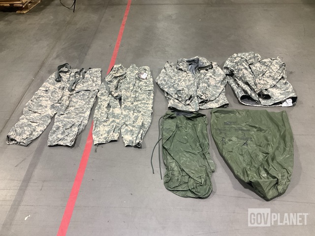 (20) Clothing Bags, (12) Jackets, (16) Pairs of Trousers & Assorted Items
