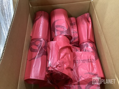 (43) Boxes of Medegen Biohazard Waste Bags