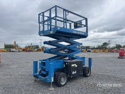 2016 Genie GS-3369RT 4x4 Diesel Scissor Lift
