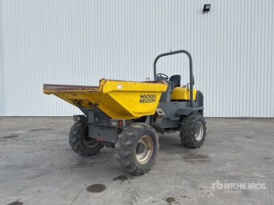 2013 Wacker Neuson 6001 6 t 4x4 Swivel Motobasculeur Dumper