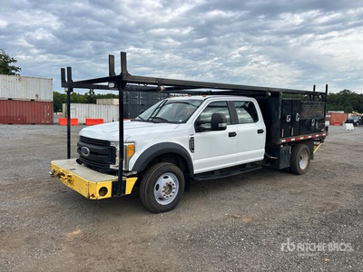 2017 Ford F-450 XL 4x4 Crew Cab Pritsche-Lkw