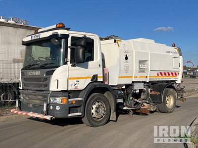 2018 Scania P250 Balayeuse Sweeper Truck
