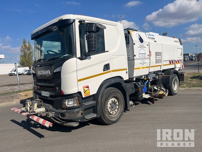 2019 Scania G410 Balayeuse Sweeper Truck
