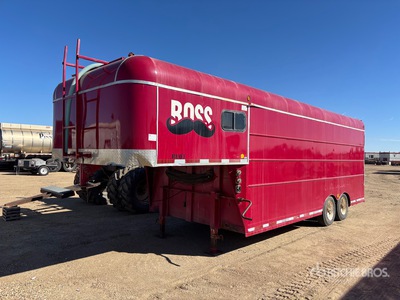 1998 Southland 20 ft T/A Gooseneck Boiler Enclosed Trailer (Inoperable)