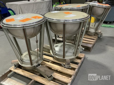 (4) Timpani Pedal Kettle Drums