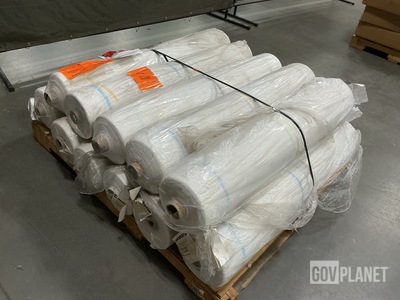 (11) Rolls of GAF Hydrostop 890067000 Stitch Bond Polyester Fabric
