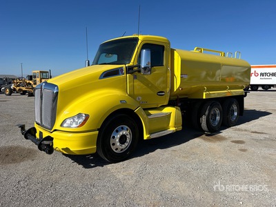 2021 Kenworth T680 4000 gal 6x4 Camion cisterna de agua