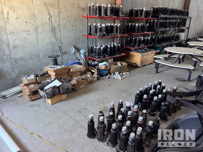 Quantity of (8) 20 each Rainbird 702 sprinkers with soilnoid