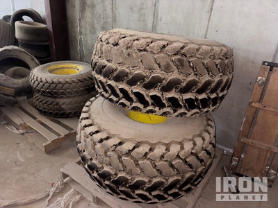 Quantity of (4) John Deere 5115m turf tire set of (2) 9.5. - 16 (2) 21.5L - 6.1