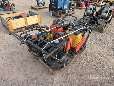 Qte De Patins Vibrants Qty Of Plate Compactors