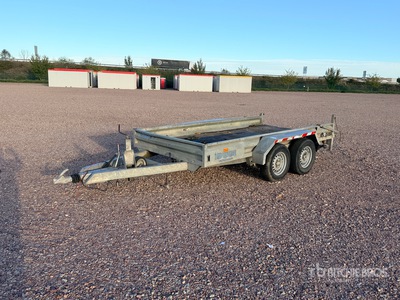 Hubiere H212L14CF 2735 kg T/A Remorque Equipment Trailer