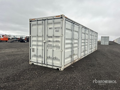 2026 40 ft High Cube Multi-Door Storage Container