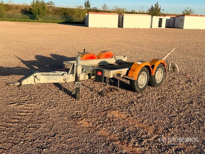 Hubiere H212L14CF 2740 kg T/A Remorque Equipment Trailer