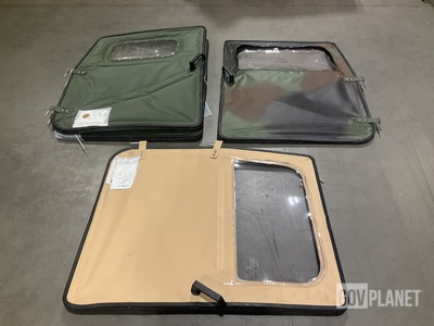 (19) Assorted HMMWV Humvee Doors