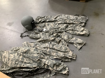 (21) Pairs of Assorted Trousers, (6) Jackets, (1) Helmet Shell & Assorted Items