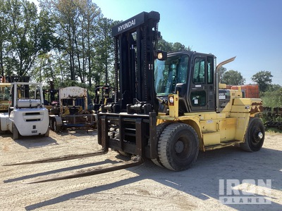 2015 Hyundai 160D-7A 35074 lb Pneumatic Tire Gabelstapler