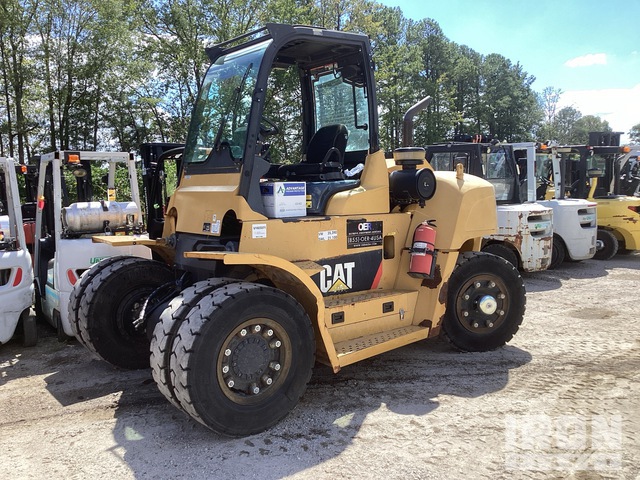 2015 Cat DP100N1 21100 lb 4x2 Rough Terrain Forklift