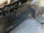 General Appearance with Frame Stamp Serial Number/VIN Photo