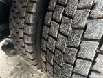 Underbody with Left Front Drive Tires