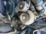 Engine with A/C Compressor