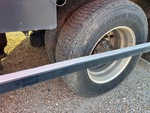 Underbody with Left Rear Drive Tires