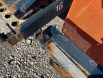 Trailer Chassis with License Plate Light Functional