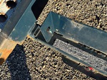 Trailer Chassis with License Plate Light Functional