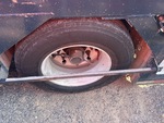 Trailer Chassis with Tire Condition