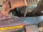 Engine with A/C Compressor