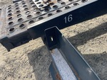Trailer Chassis with License Plate Light Functional