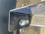 Trailer Chassis with License Plate Light Functional