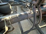 Trailer Chassis with Axle Condition
