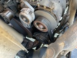 Engine with A/C Compressor