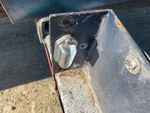 Trailer Chassis with License Plate Light Functional