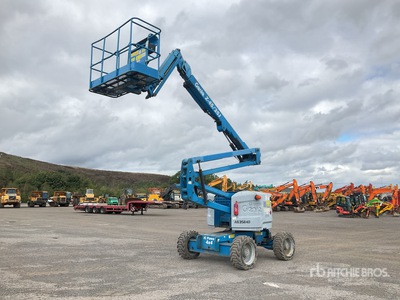 2014 Genie Z4525J 4WD Diesel Articulating Boom Lift