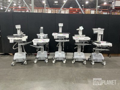 (5) Ergotron Mobile Workstation Carts