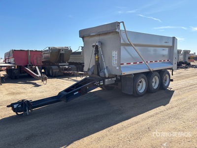 2019 Cancade 17 ft Tri/A Pup Dump Trailer